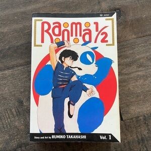 RANMA 1/2 Volume 1 Rumiko Takahashi English Manga Paperback Viz Media